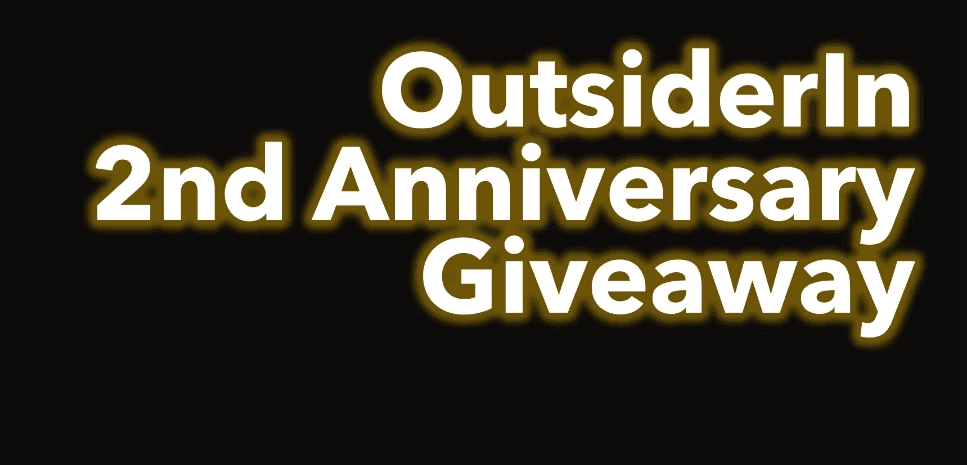 OutsiderIn 2nd Anniversary Giveaway